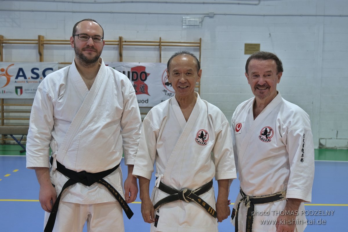 Ryukyu Kobudo Lehrgang Hiroshi Akamine Hanshi 9.Dan - Rom - 3.-5.3.2023