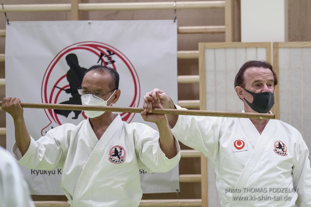 Ryukyu Kobudo Lehrgang Kaicho Hiroshi Akamine Wien 29.4.-1.5.2022 