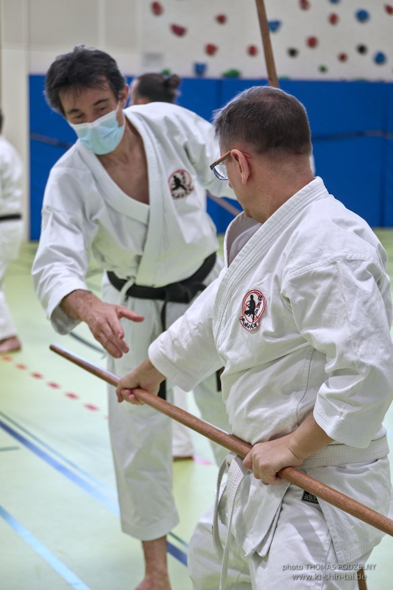 Ryukyu Kobudo Lehrgang Kaicho Hiroshi Akamine Wien 29.4.-1.5.2022 