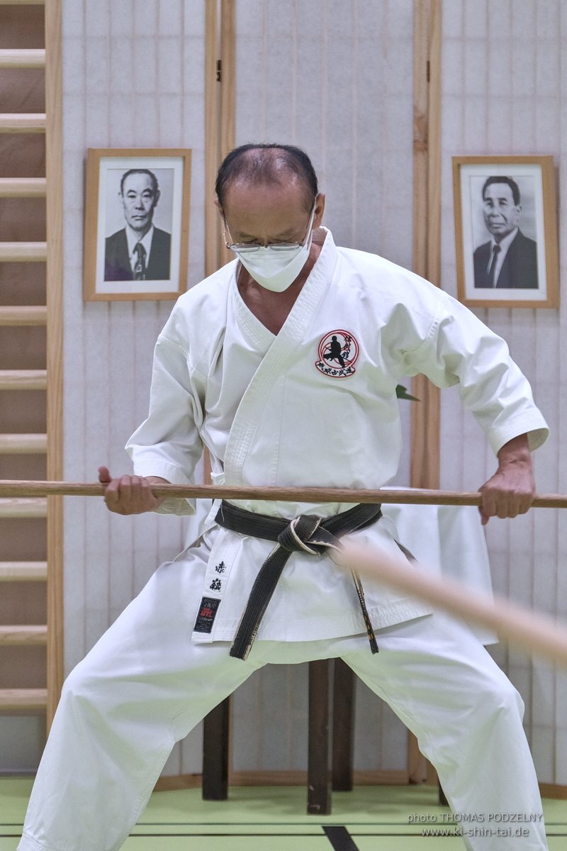 Ryukyu Kobudo Lehrgang Kaicho Hiroshi Akamine Wien 29.4.-1.5.2022 