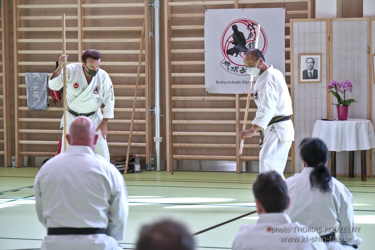 Ryukyu Kobudo Lehrgang Kaicho Hiroshi Akamine Wien 29.4.-1.5.2022 