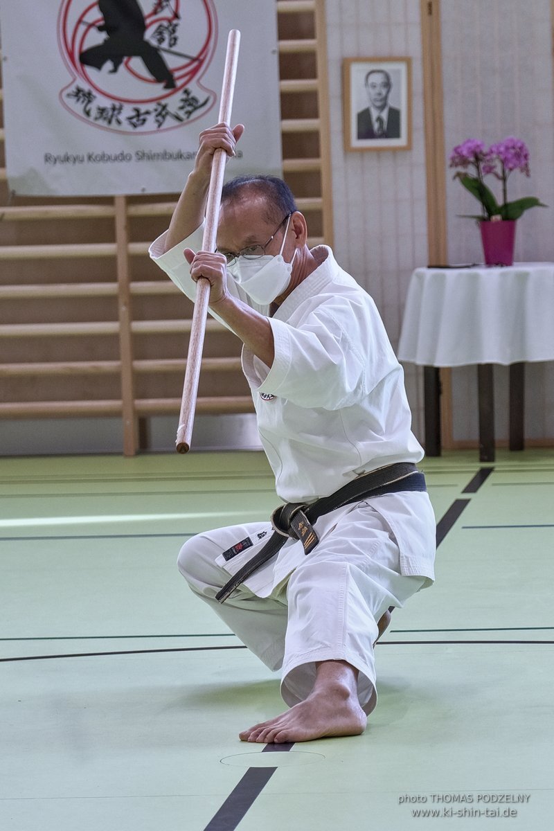 Ryukyu Kobudo Lehrgang Kaicho Hiroshi Akamine Wien 29.4.-1.5.2022 