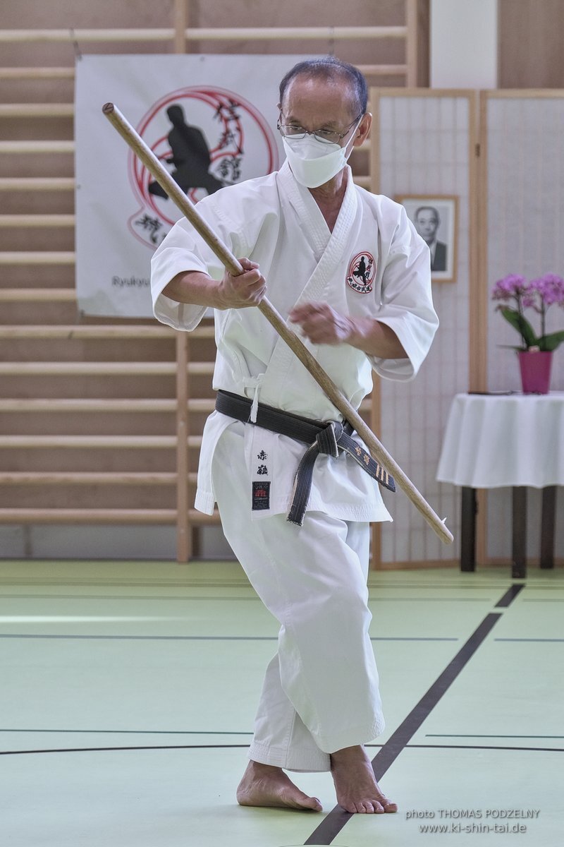 Ryukyu Kobudo Lehrgang Kaicho Hiroshi Akamine Wien 29.4.-1.5.2022 