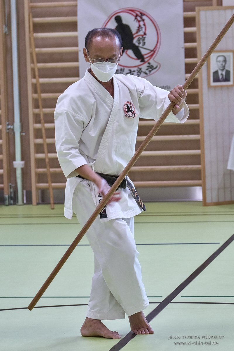 Ryukyu Kobudo Lehrgang Kaicho Hiroshi Akamine Wien 29.4.-1.5.2022 