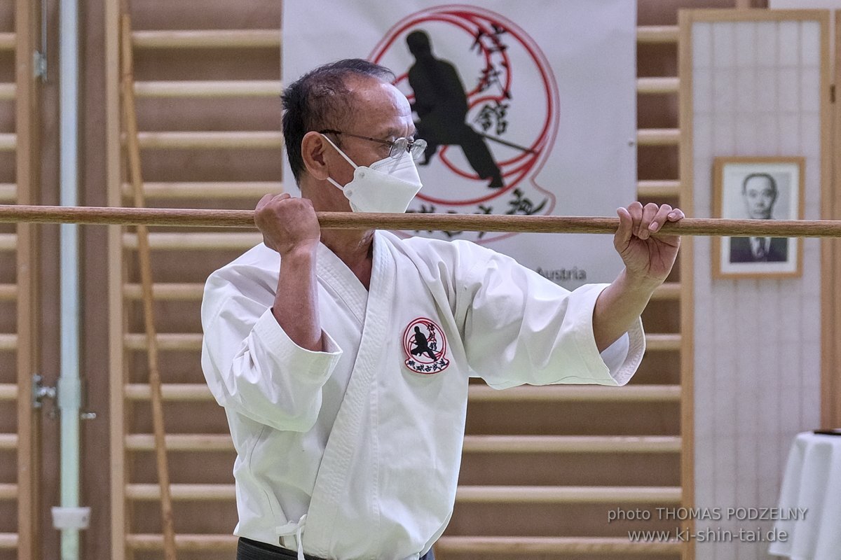 Ryukyu Kobudo Lehrgang Kaicho Hiroshi Akamine Wien 29.4.-1.5.2022 