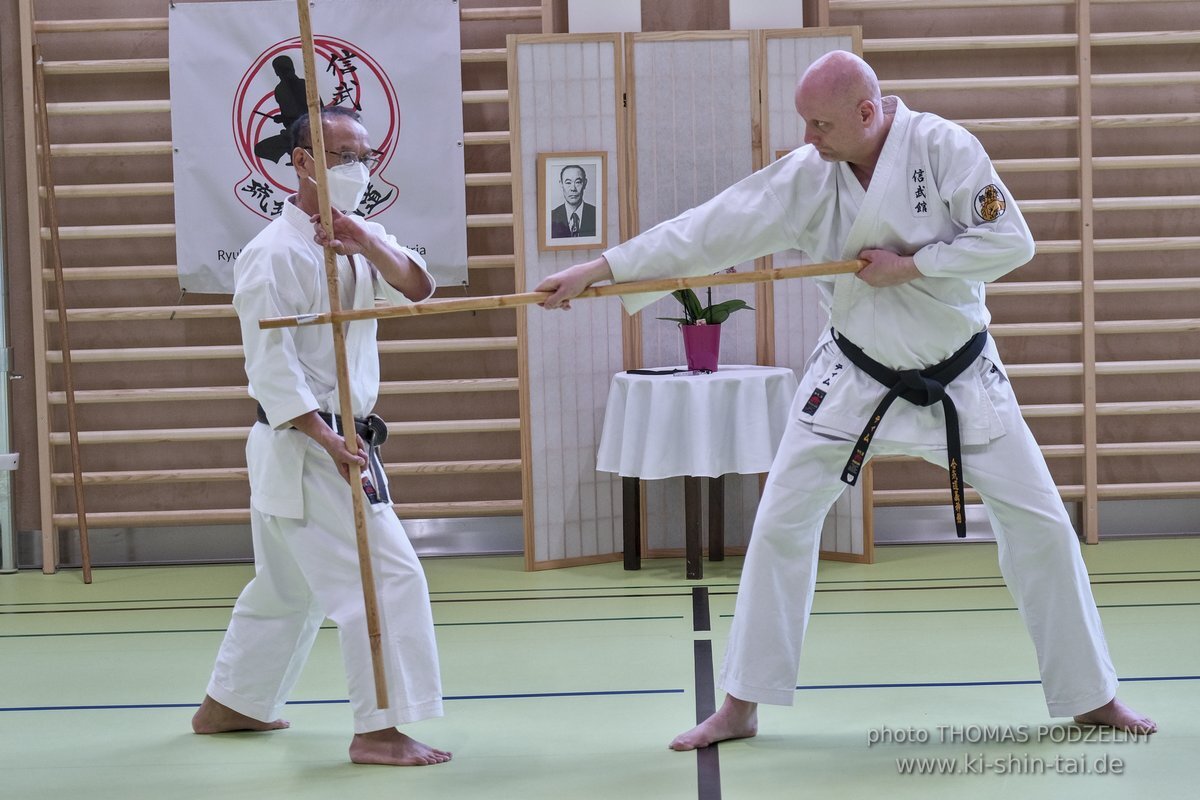 Ryukyu Kobudo Lehrgang Kaicho Hiroshi Akamine Wien 29.4.-1.5.2022 