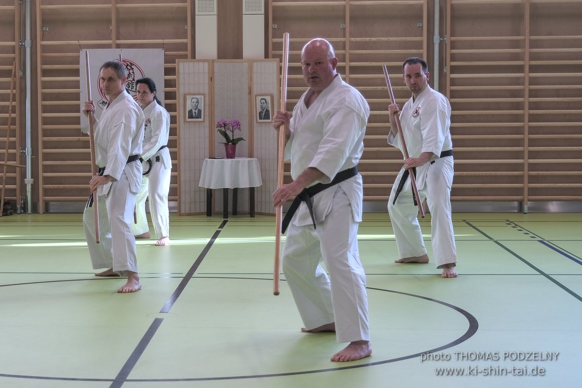 Ryukyu Kobudo Lehrgang Kaicho Hiroshi Akamine Wien 29.4.-1.5.2022 