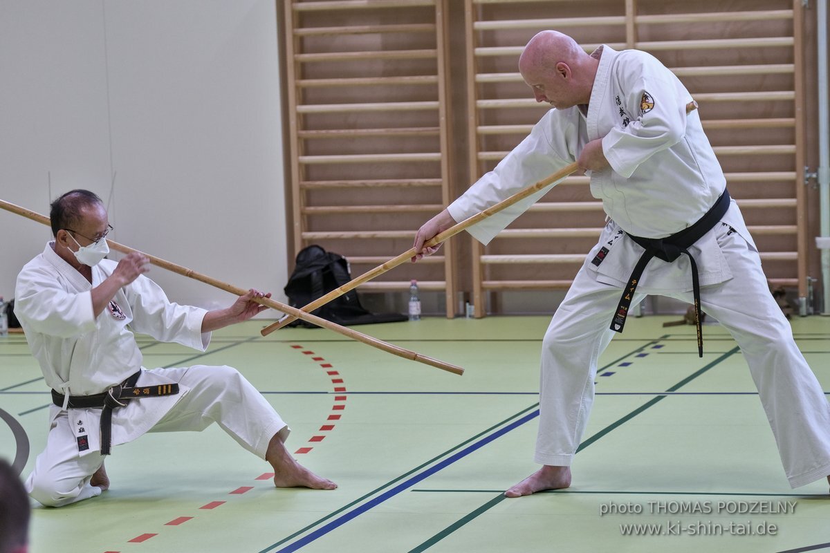 Ryukyu Kobudo Lehrgang Kaicho Hiroshi Akamine Wien 29.4.-1.5.2022 