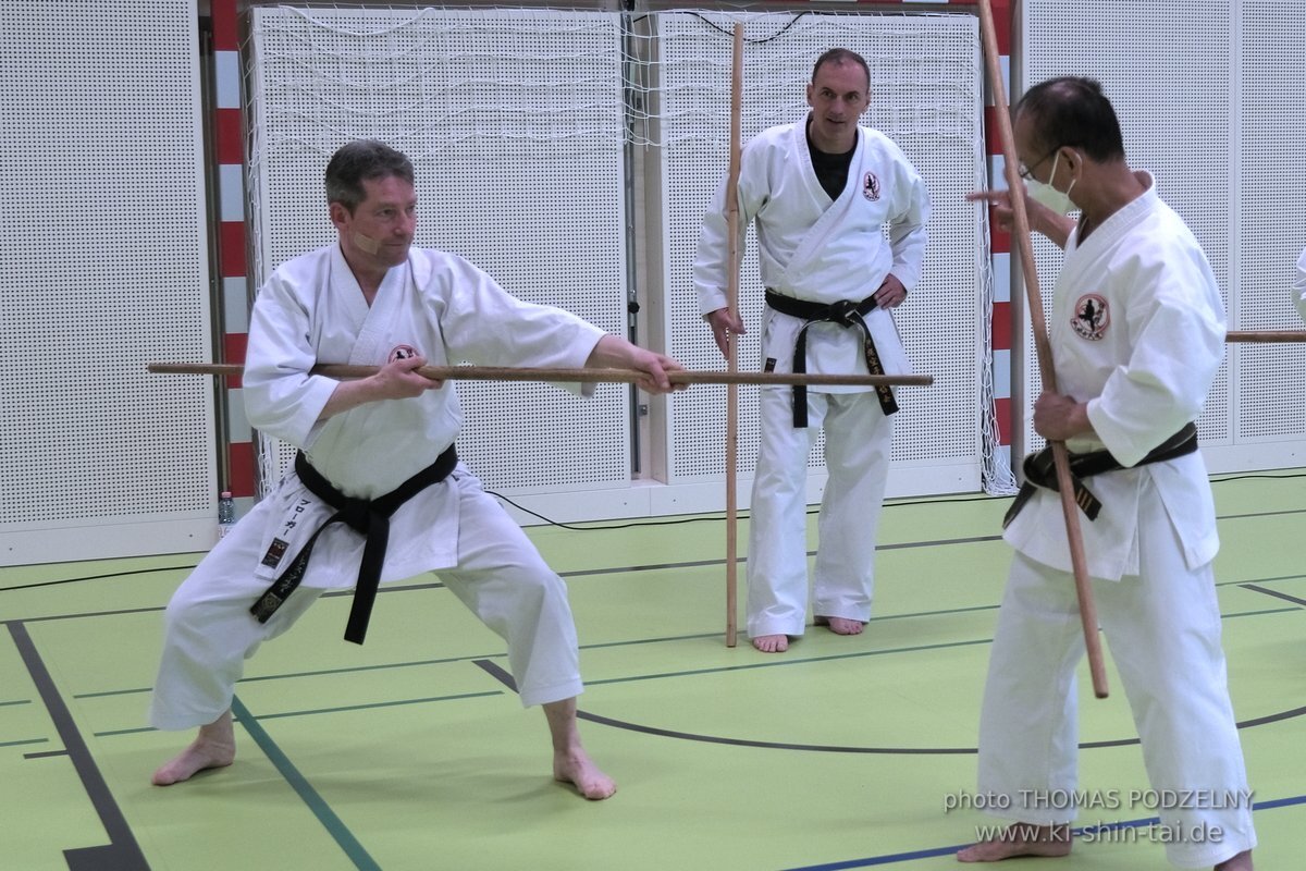 Ryukyu Kobudo Lehrgang Kaicho Hiroshi Akamine Wien 29.4.-1.5.2022 