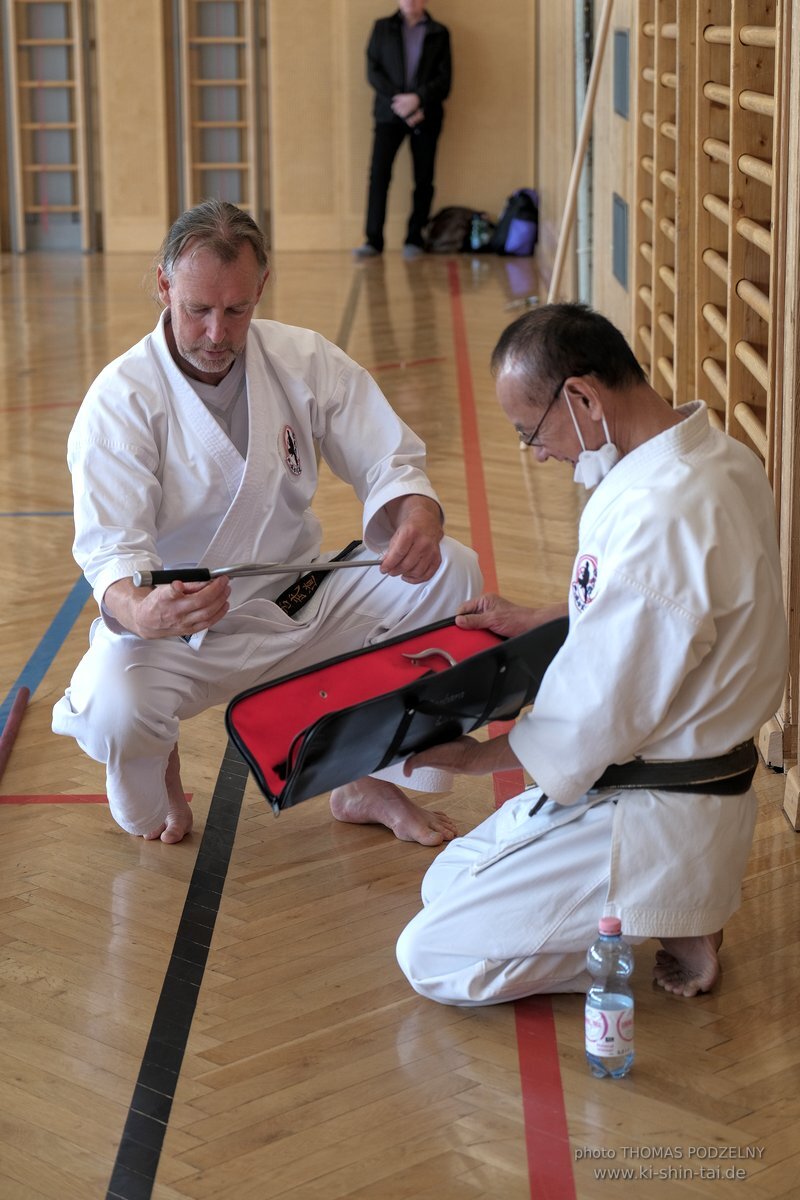 Ryukyu Kobudo Lehrgang Kaicho Hiroshi Akamine Wien 29.4.-1.5.2022 