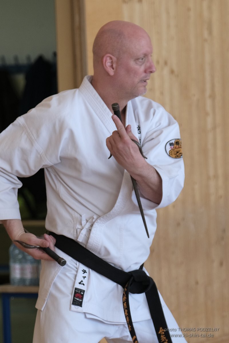 Ryukyu Kobudo Lehrgang Kaicho Hiroshi Akamine Wien 29.4.-1.5.2022 