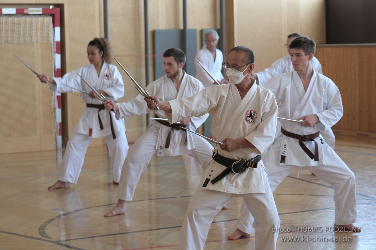 Ryukyu Kobudo Lehrgang Kaicho Hiroshi Akamine Wien 29.4.-1.5.2022 