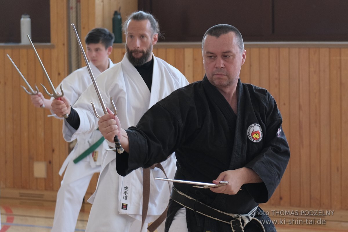 Ryukyu Kobudo Lehrgang Kaicho Hiroshi Akamine Wien 29.4.-1.5.2022 