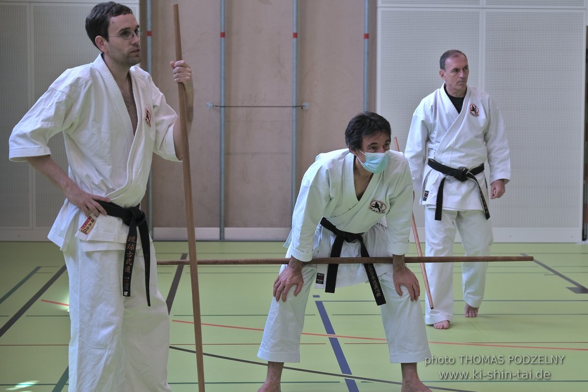 Ryukyu Kobudo Lehrgang Kaicho Hiroshi Akamine Wien 29.4.-1.5.2022 