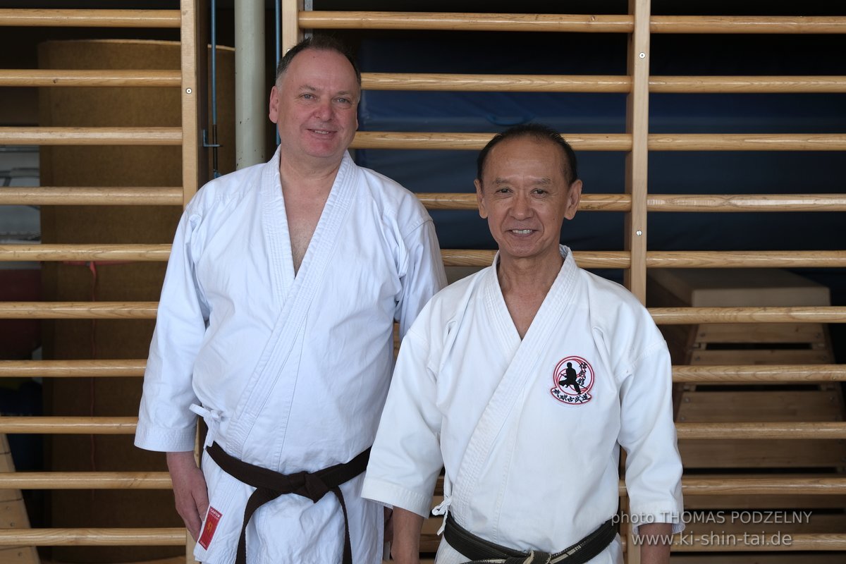 Ryukyu Kobudo Lehrgang Kaicho Hiroshi Akamine Wien 29.4.-1.5.2022 