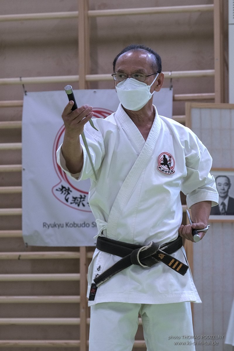 Ryukyu Kobudo Lehrgang Kaicho Hiroshi Akamine Wien 29.4.-1.5.2022 