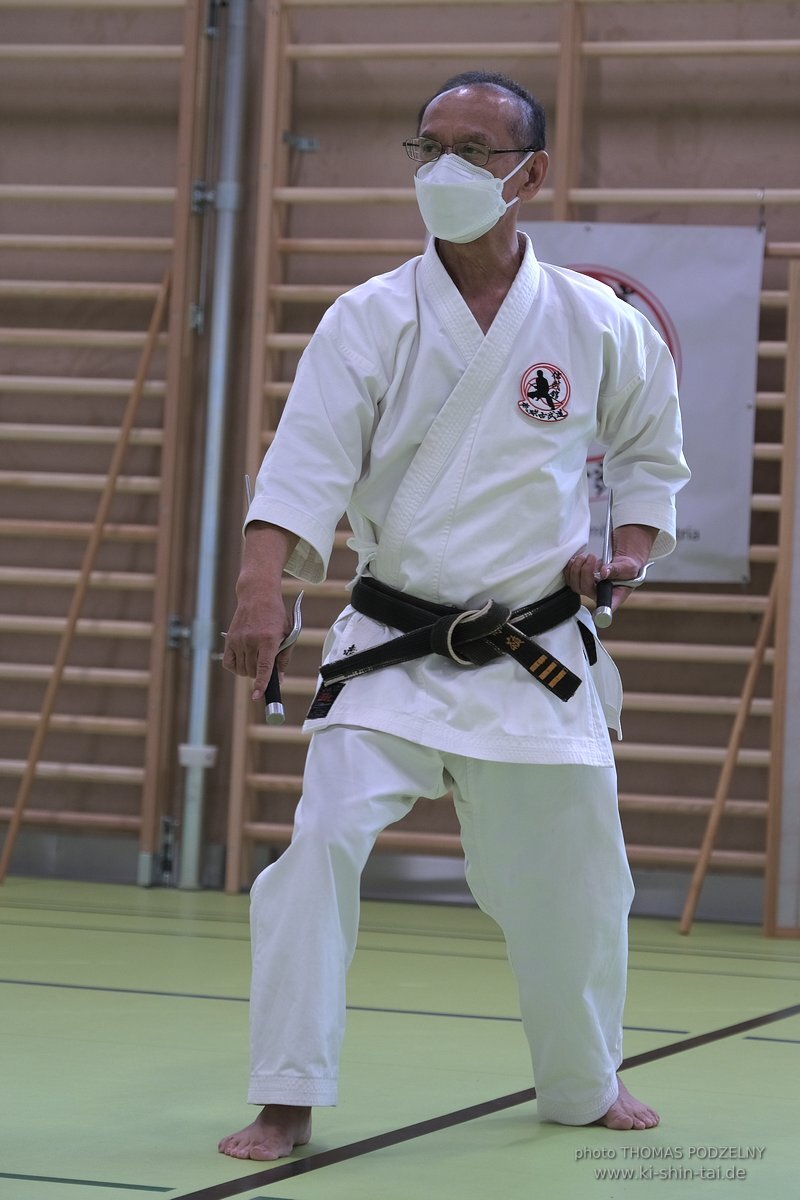 Ryukyu Kobudo Lehrgang Kaicho Hiroshi Akamine Wien 29.4.-1.5.2022 