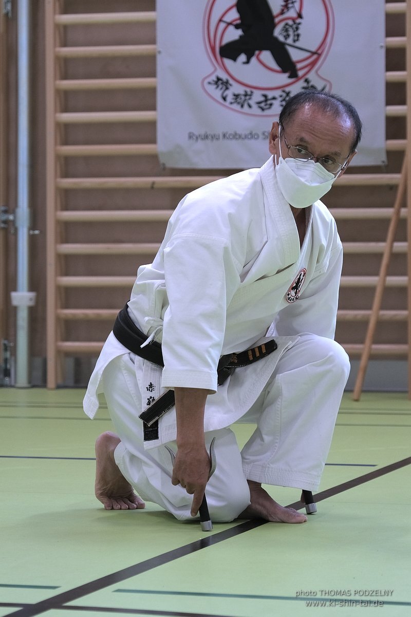 Ryukyu Kobudo Lehrgang Kaicho Hiroshi Akamine Wien 29.4.-1.5.2022 