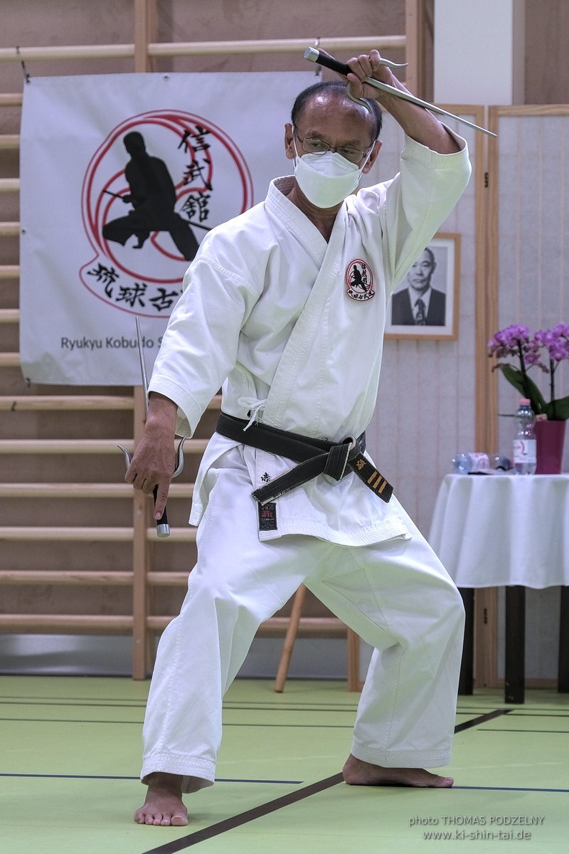 Ryukyu Kobudo Lehrgang Kaicho Hiroshi Akamine Wien 29.4.-1.5.2022 