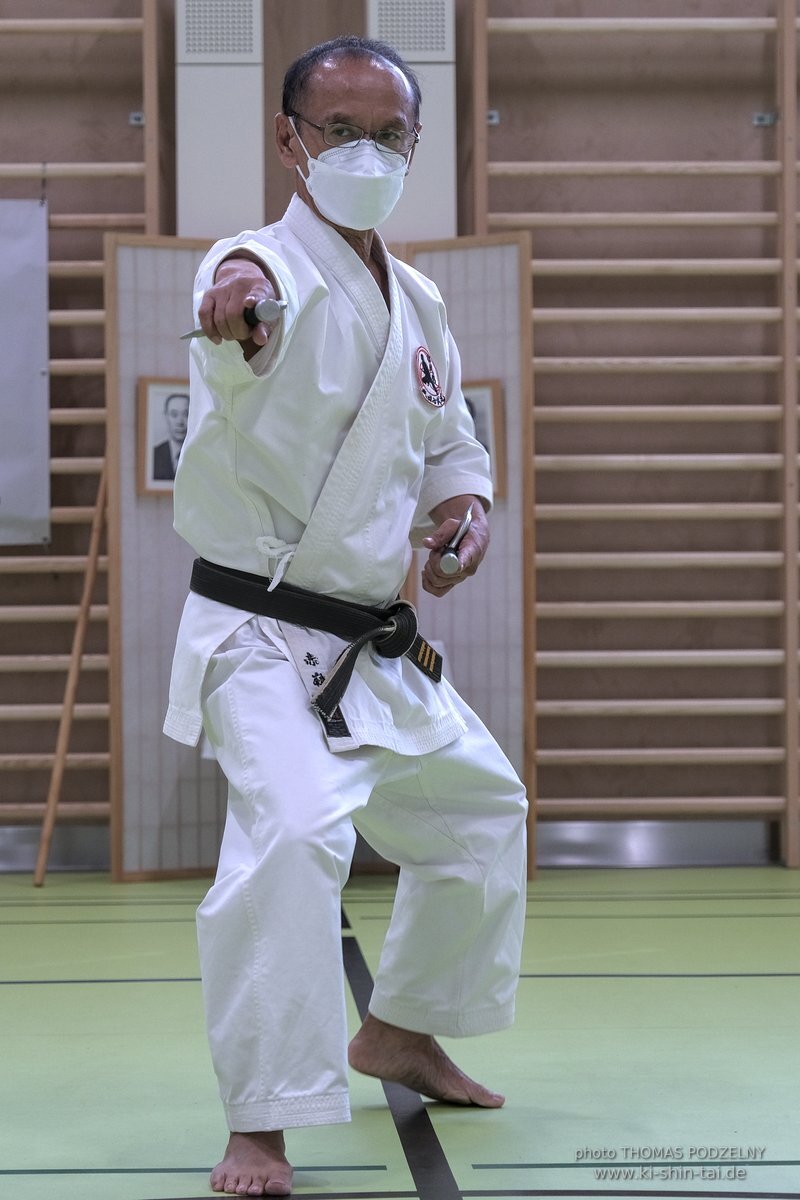 Ryukyu Kobudo Lehrgang Kaicho Hiroshi Akamine Wien 29.4.-1.5.2022 