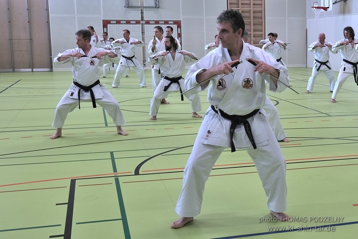 Ryukyu Kobudo Lehrgang Kaicho Hiroshi Akamine Wien 29.4.-1.5.2022 