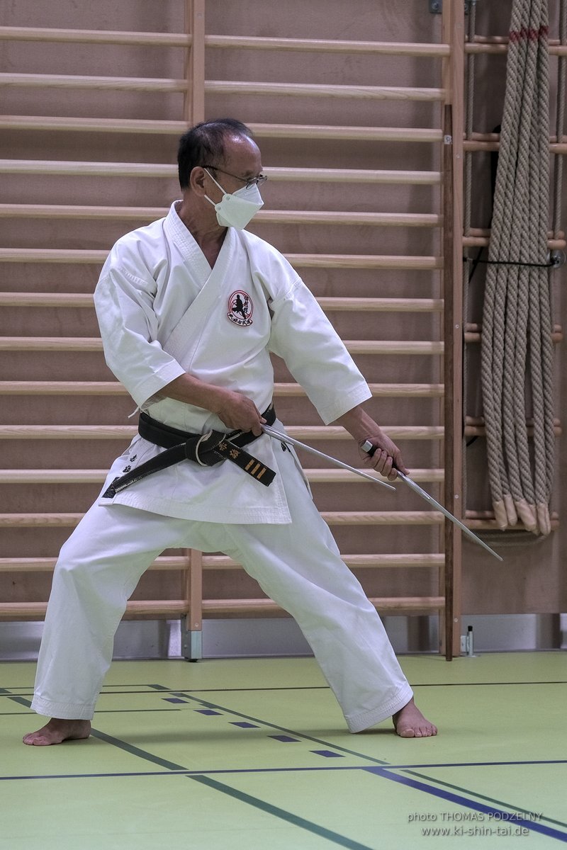 Ryukyu Kobudo Lehrgang Kaicho Hiroshi Akamine Wien 29.4.-1.5.2022 