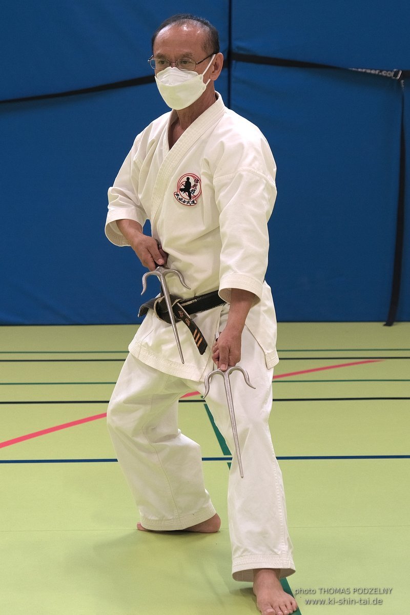 Ryukyu Kobudo Lehrgang Kaicho Hiroshi Akamine Wien 29.4.-1.5.2022 