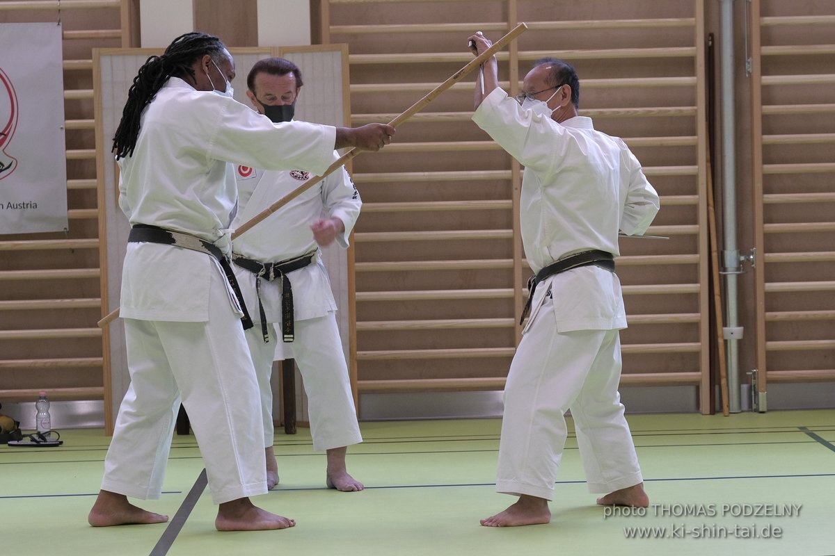 Ryukyu Kobudo Lehrgang Kaicho Hiroshi Akamine Wien 29.4.-1.5.2022 