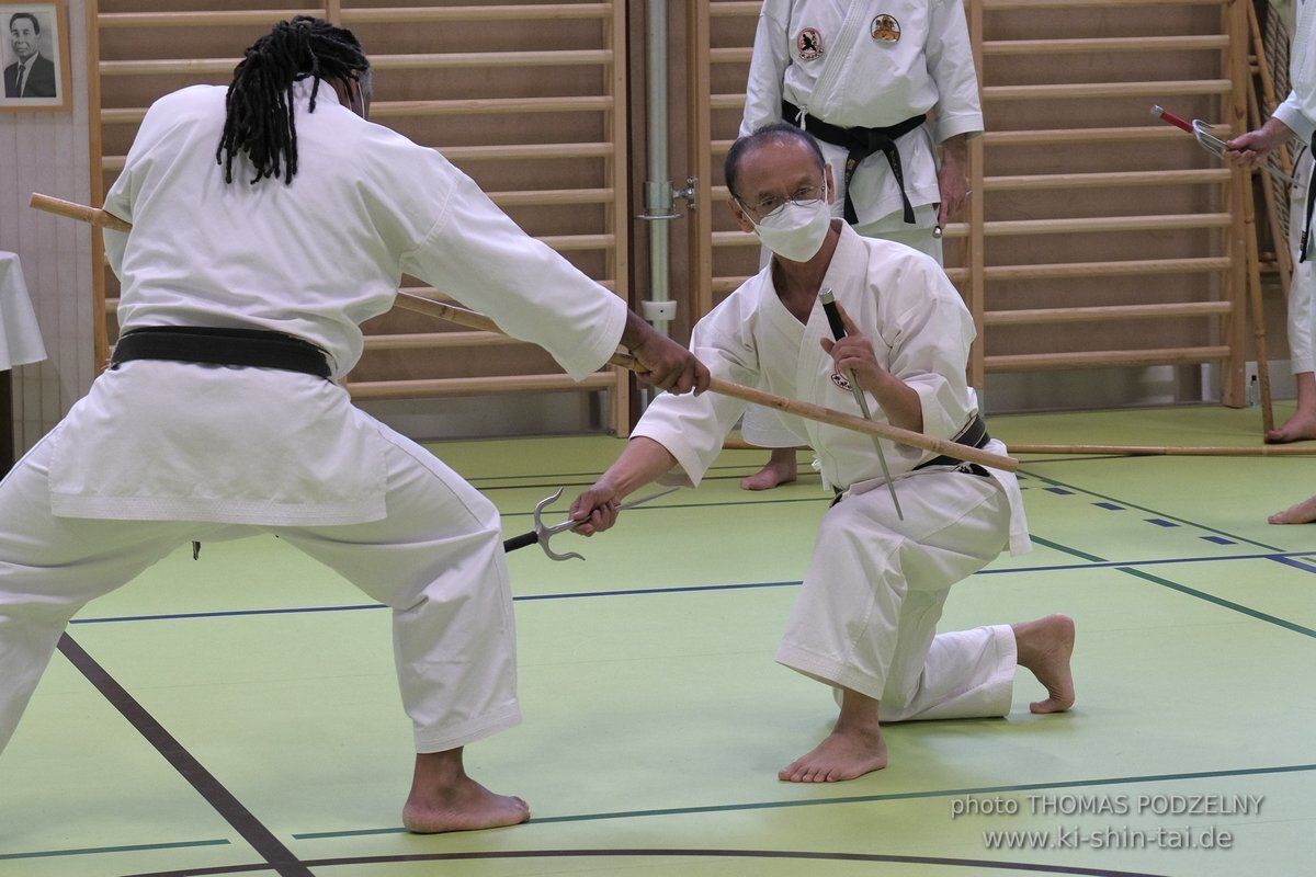 Ryukyu Kobudo Lehrgang Kaicho Hiroshi Akamine Wien 29.4.-1.5.2022 