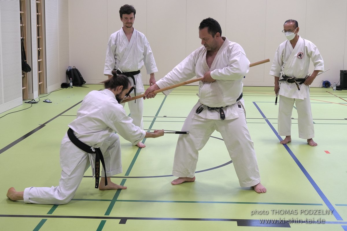 Ryukyu Kobudo Lehrgang Kaicho Hiroshi Akamine Wien 29.4.-1.5.2022 