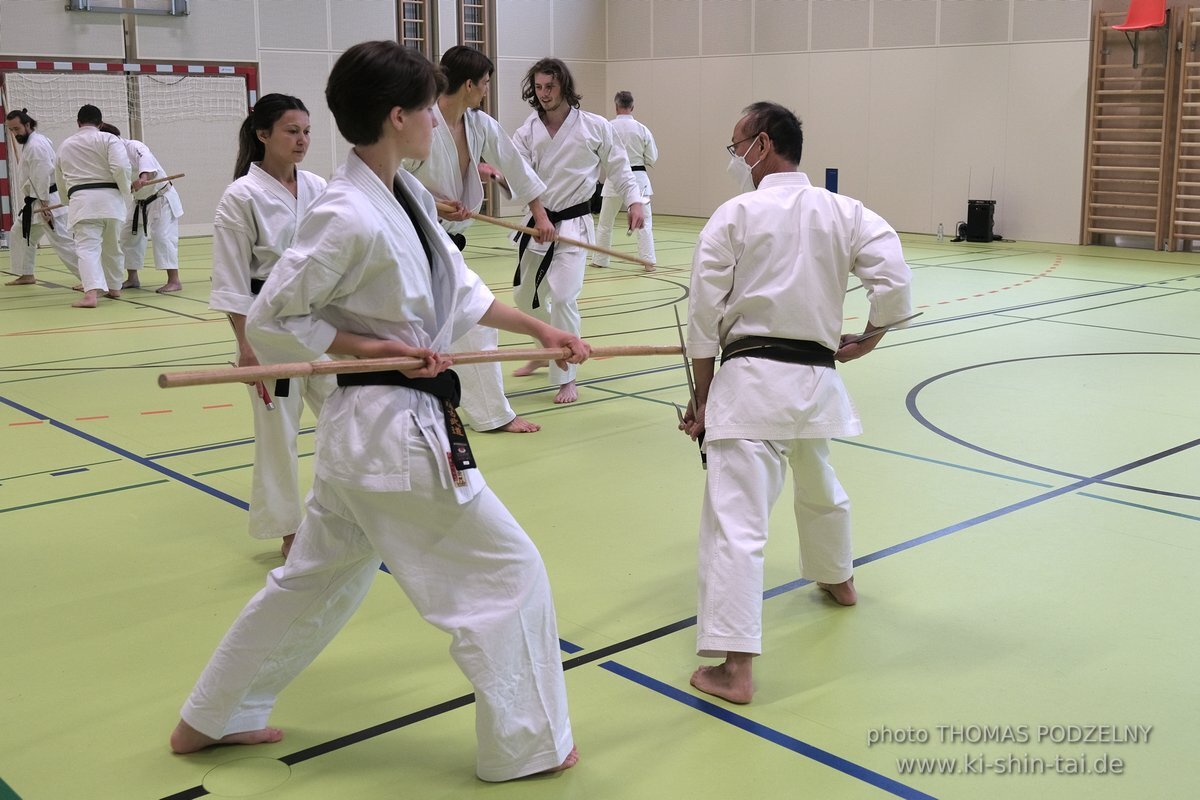 Ryukyu Kobudo Lehrgang Kaicho Hiroshi Akamine Wien 29.4.-1.5.2022 