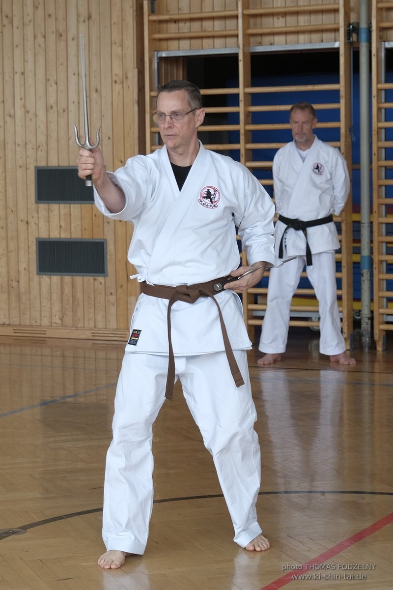 Ryukyu Kobudo Lehrgang Kaicho Hiroshi Akamine Wien 29.4.-1.5.2022 