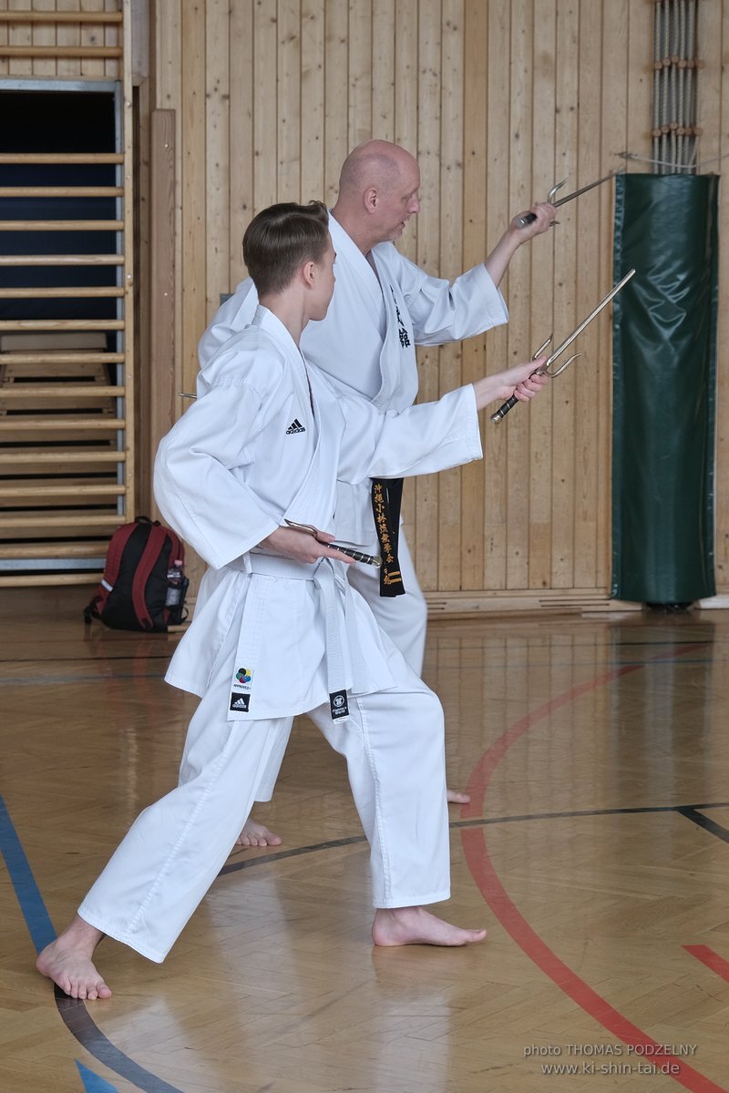 Ryukyu Kobudo Lehrgang Kaicho Hiroshi Akamine Wien 29.4.-1.5.2022 