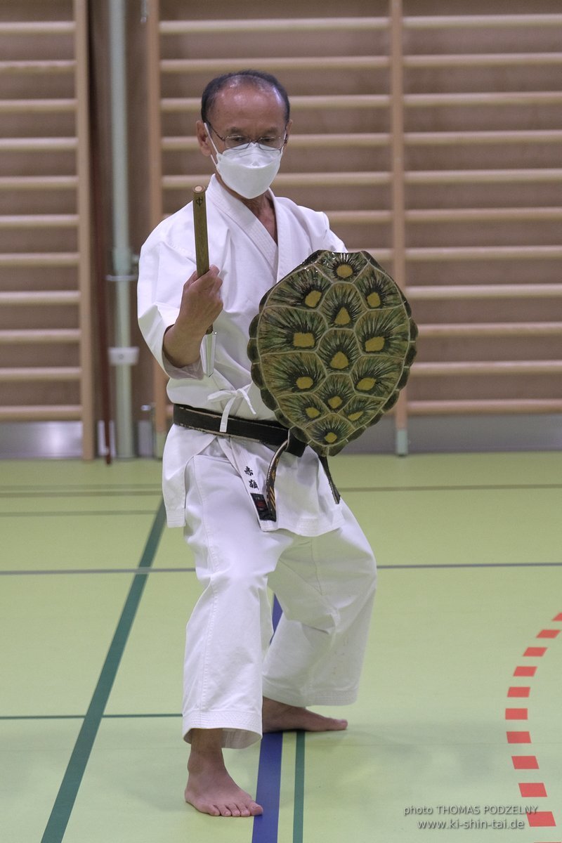 Ryukyu Kobudo Lehrgang Kaicho Hiroshi Akamine Wien 29.4.-1.5.2022 