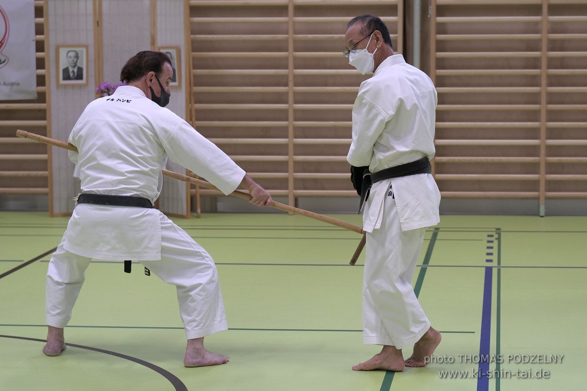 Ryukyu Kobudo Lehrgang Kaicho Hiroshi Akamine Wien 29.4.-1.5.2022 