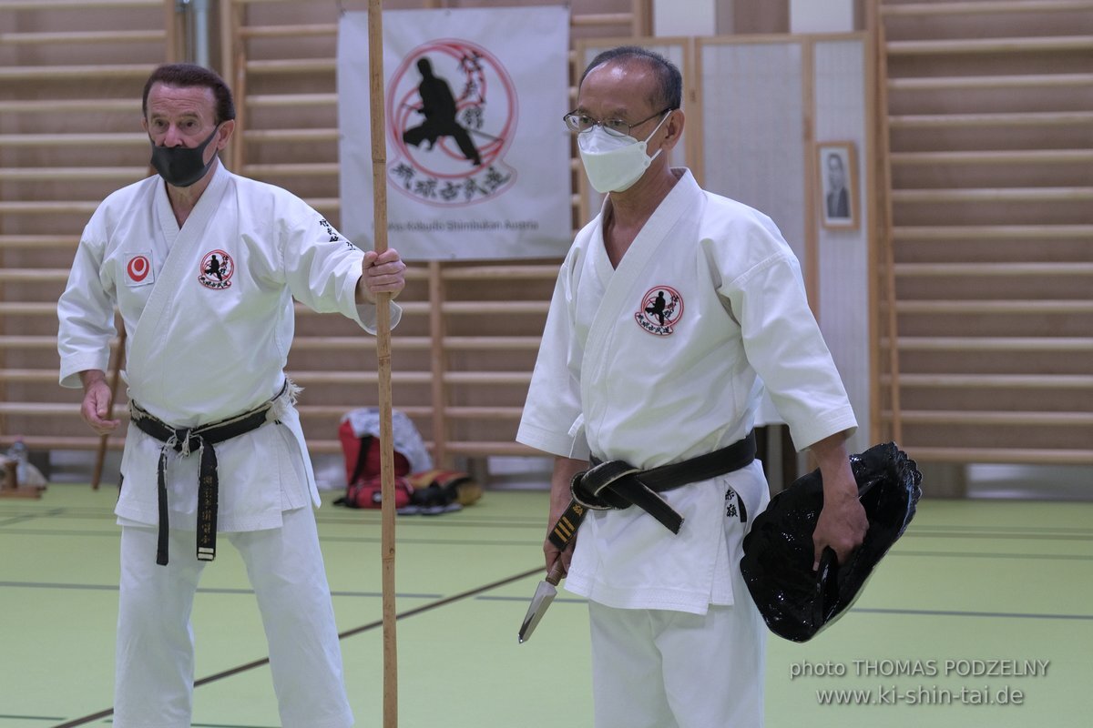 Ryukyu Kobudo Lehrgang Kaicho Hiroshi Akamine Wien 29.4.-1.5.2022 