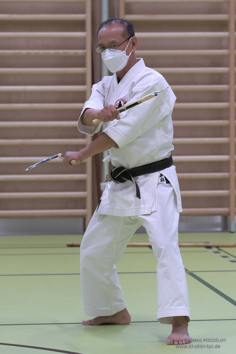 Ryukyu Kobudo Lehrgang Kaicho Hiroshi Akamine Wien 29.4.-1.5.2022 