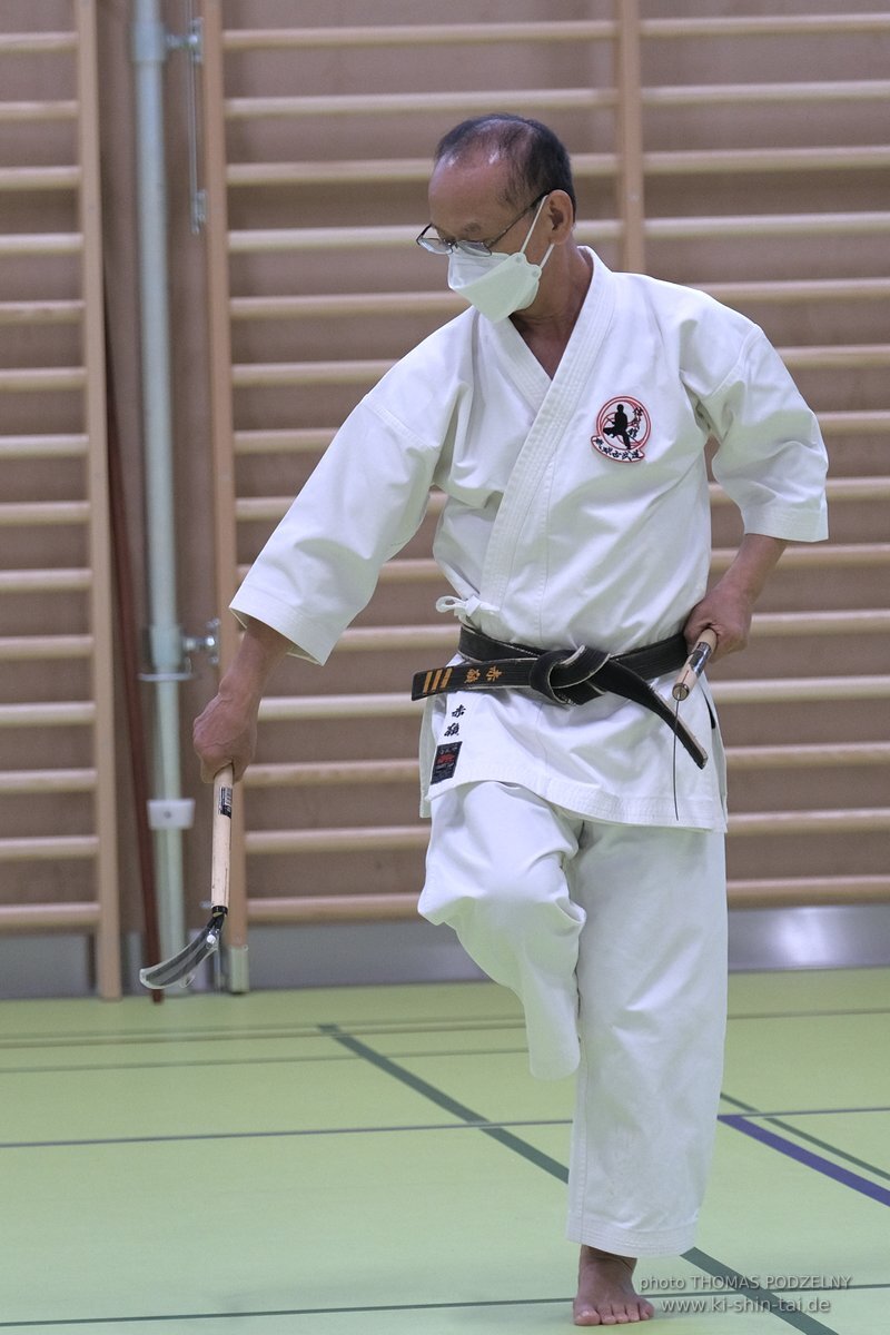 Ryukyu Kobudo Lehrgang Kaicho Hiroshi Akamine Wien 29.4.-1.5.2022 