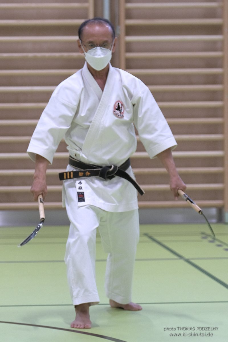 Ryukyu Kobudo Lehrgang Kaicho Hiroshi Akamine Wien 29.4.-1.5.2022 