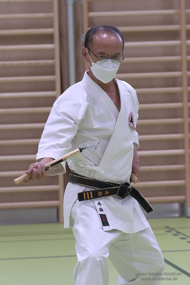 Ryukyu Kobudo Lehrgang Kaicho Hiroshi Akamine Wien 29.4.-1.5.2022 