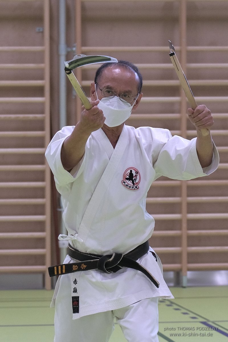 Ryukyu Kobudo Lehrgang Kaicho Hiroshi Akamine Wien 29.4.-1.5.2022 