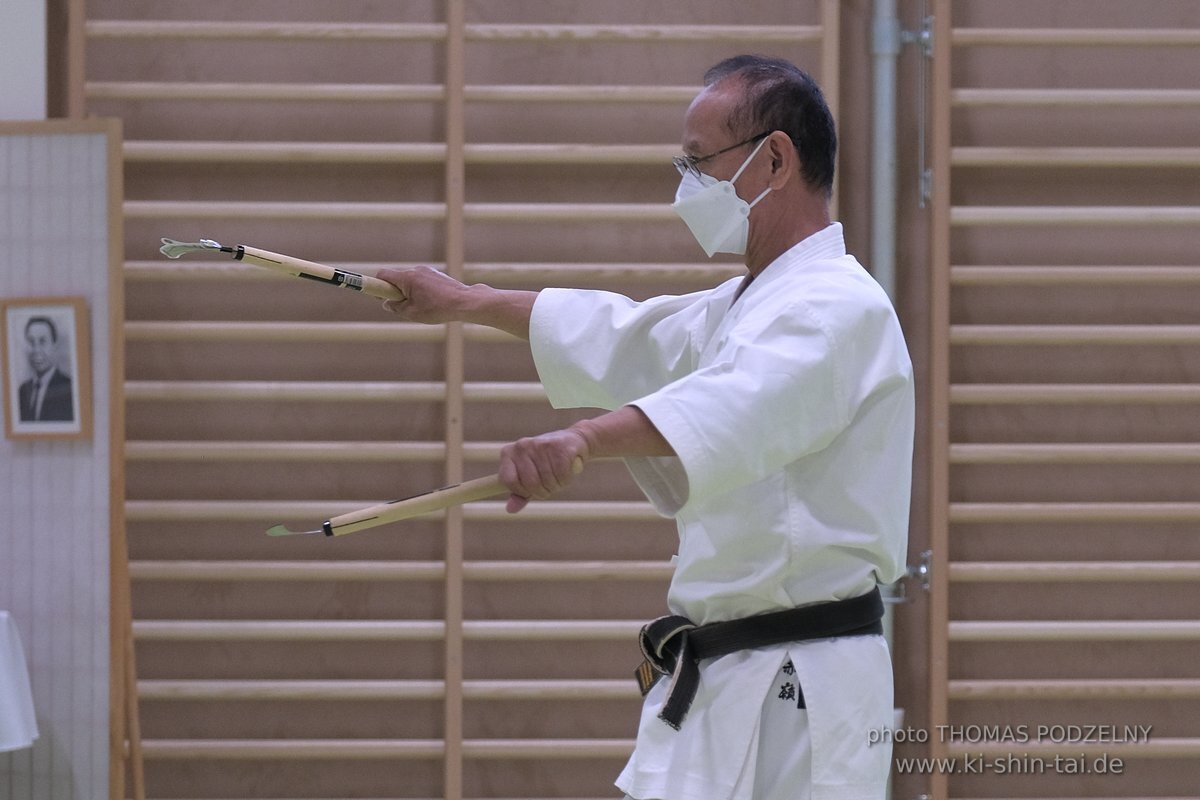 Ryukyu Kobudo Lehrgang Kaicho Hiroshi Akamine Wien 29.4.-1.5.2022 