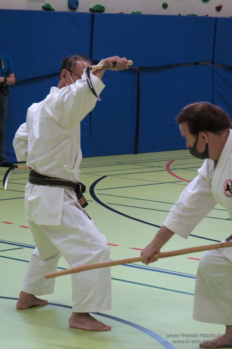 Ryukyu Kobudo Lehrgang Kaicho Hiroshi Akamine Wien 29.4.-1.5.2022 