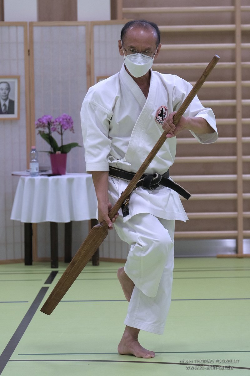 Ryukyu Kobudo Lehrgang Kaicho Hiroshi Akamine Wien 29.4.-1.5.2022 