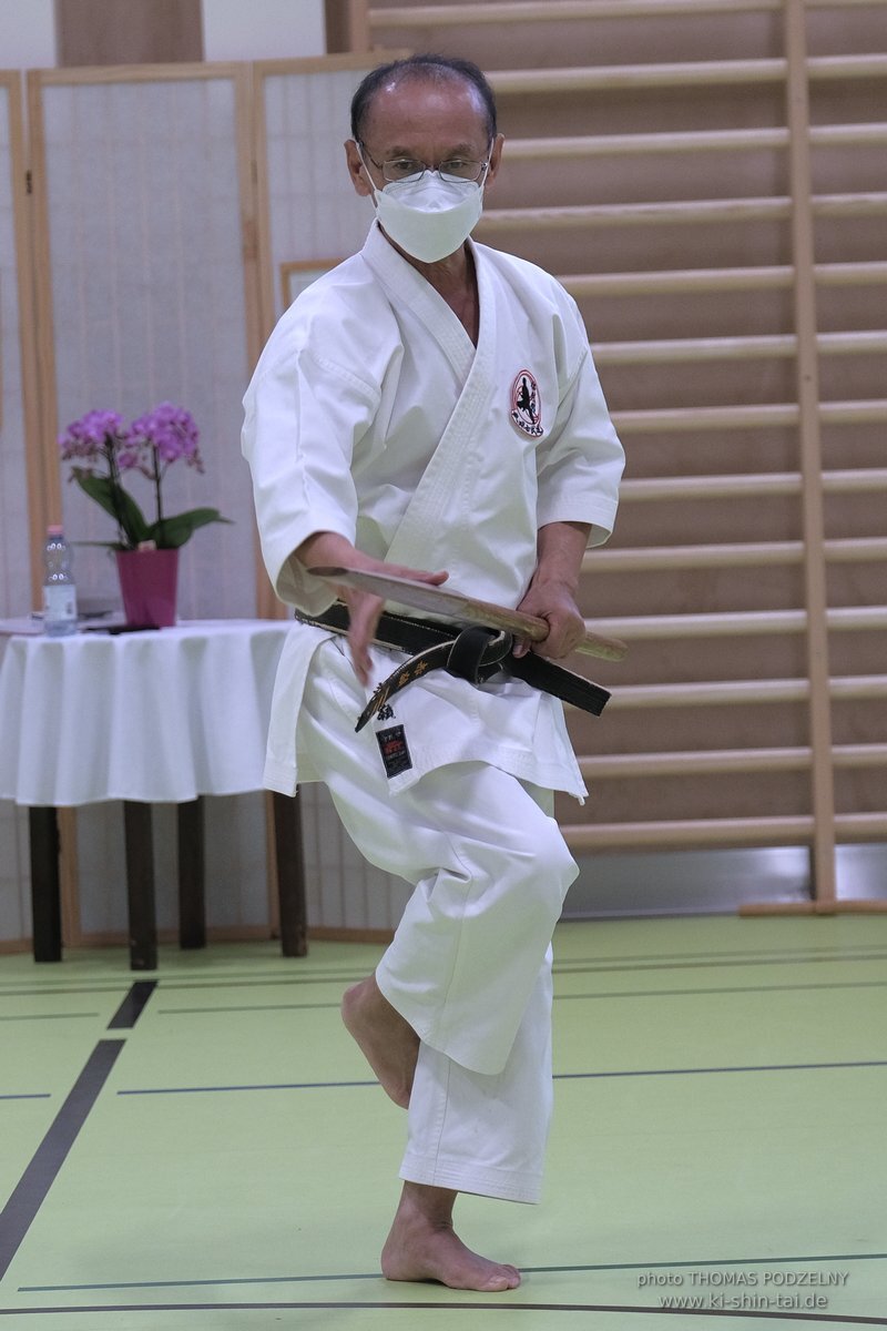 Ryukyu Kobudo Lehrgang Kaicho Hiroshi Akamine Wien 29.4.-1.5.2022 