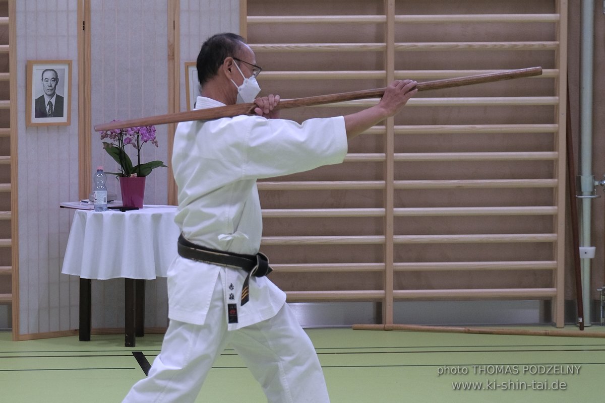 Ryukyu Kobudo Lehrgang Kaicho Hiroshi Akamine Wien 29.4.-1.5.2022 