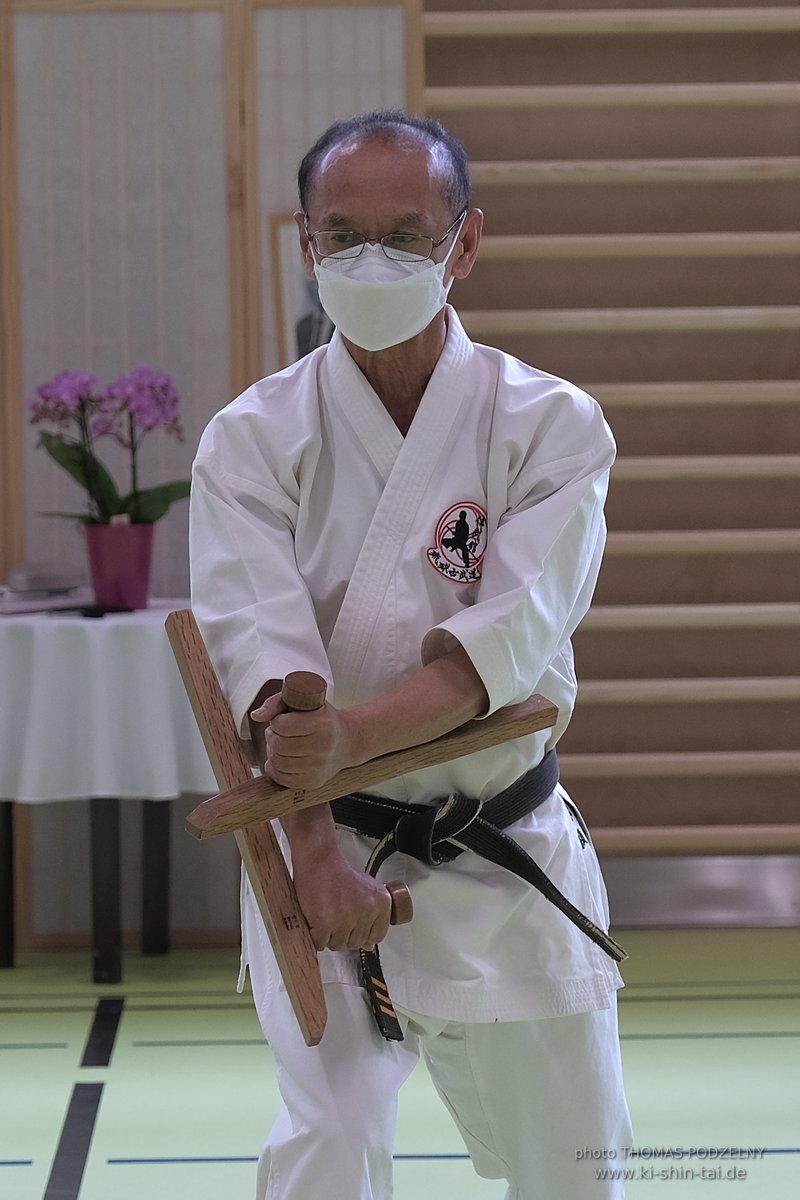 Ryukyu Kobudo Lehrgang Kaicho Hiroshi Akamine Wien 29.4.-1.5.2022 