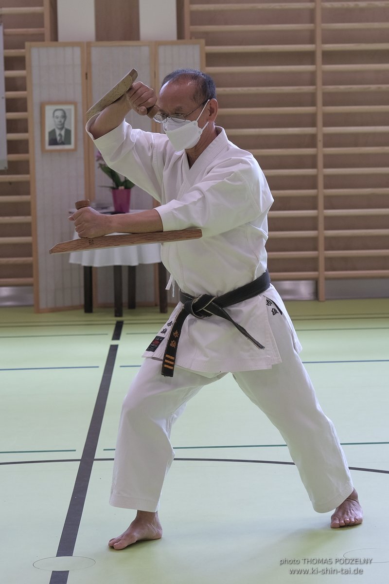 Ryukyu Kobudo Lehrgang Kaicho Hiroshi Akamine Wien 29.4.-1.5.2022 