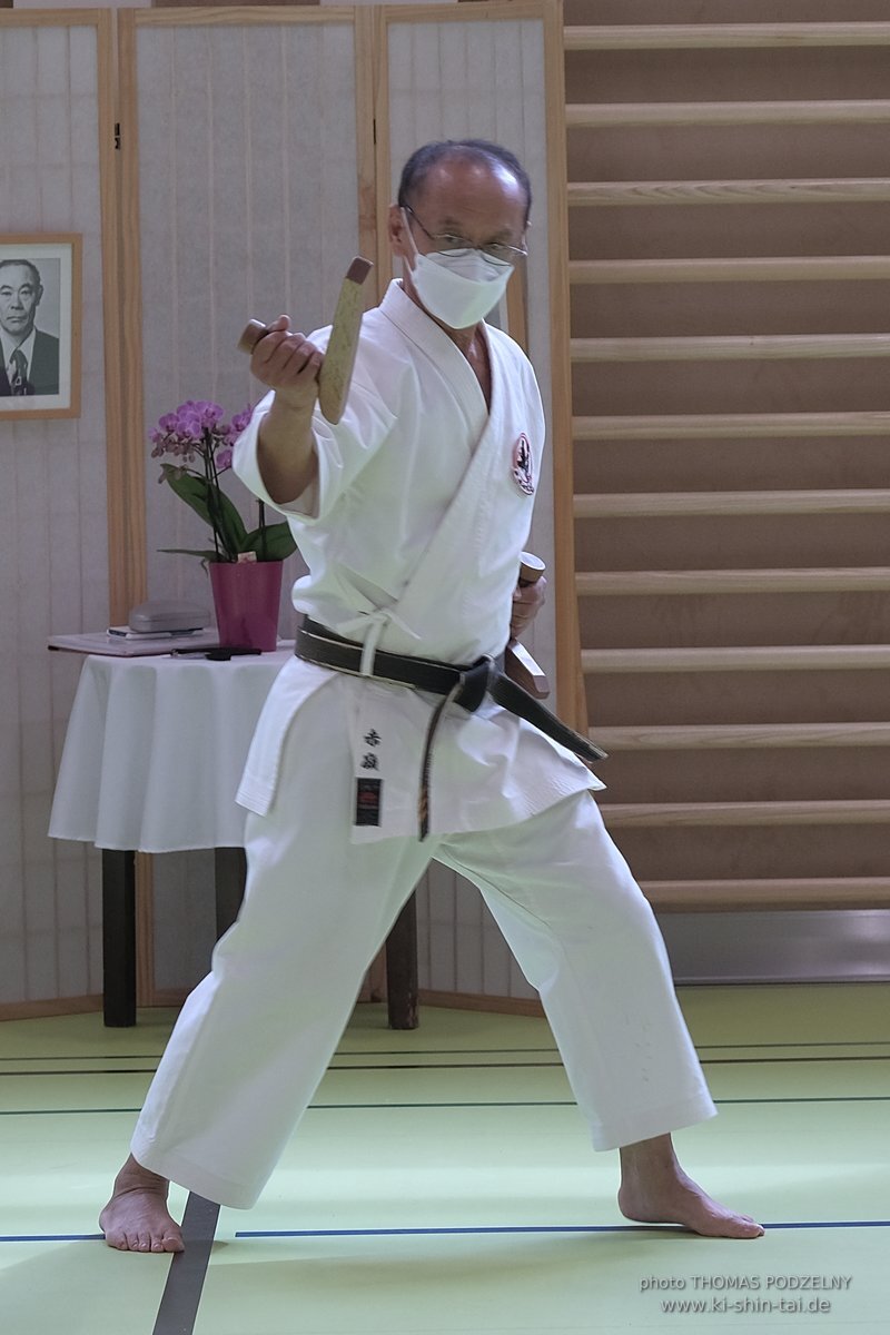 Ryukyu Kobudo Lehrgang Kaicho Hiroshi Akamine Wien 29.4.-1.5.2022 