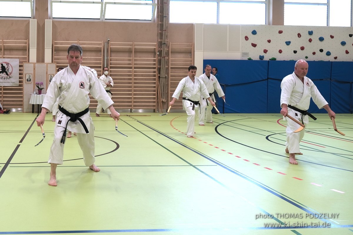 Ryukyu Kobudo Lehrgang Kaicho Hiroshi Akamine Wien 29.4.-1.5.2022 